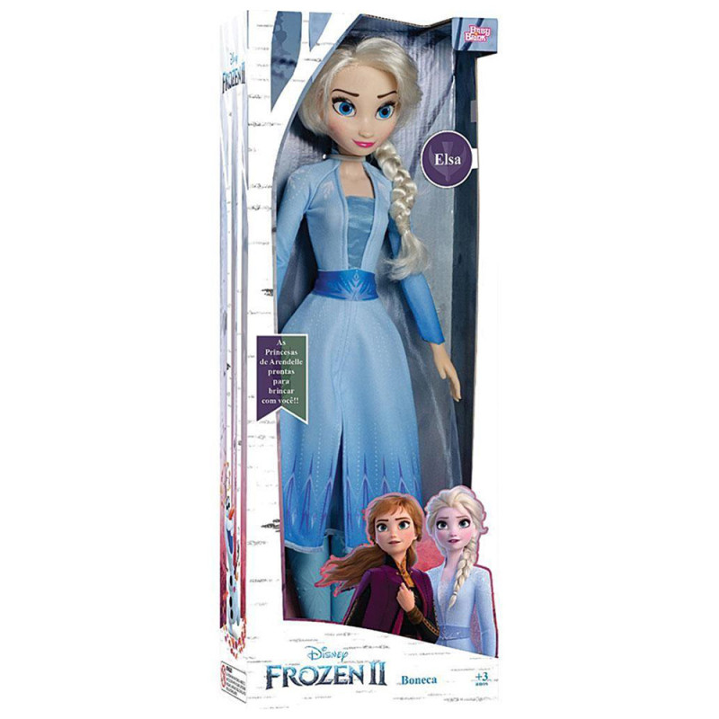 Bola De Vinil Frozen Azul Elsa Infantil Lider Brinquedos - Bola