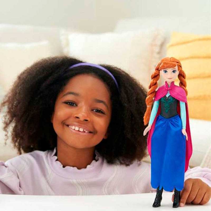 Boneca Frozen Anna Articulada Coleção Disney Grande 37 cm no Shoptime