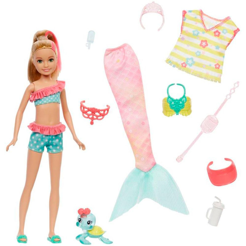 Kit de Roupas e Acessórios para Vestir sua Barbie com 5 Peças Item