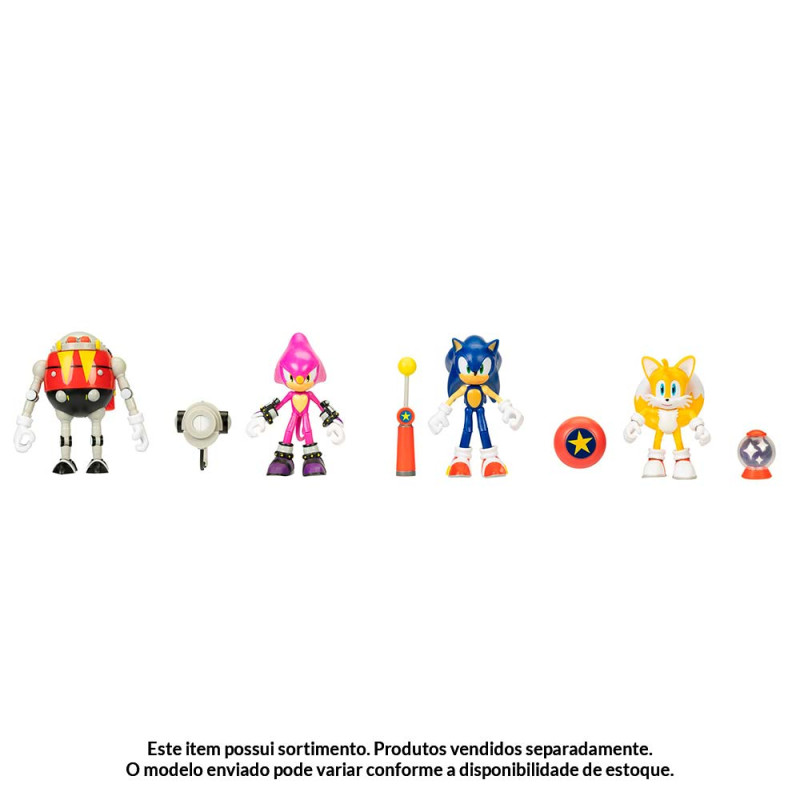 Figura Articulada Sonic The Hedgehog sortimento - SEGA Fun