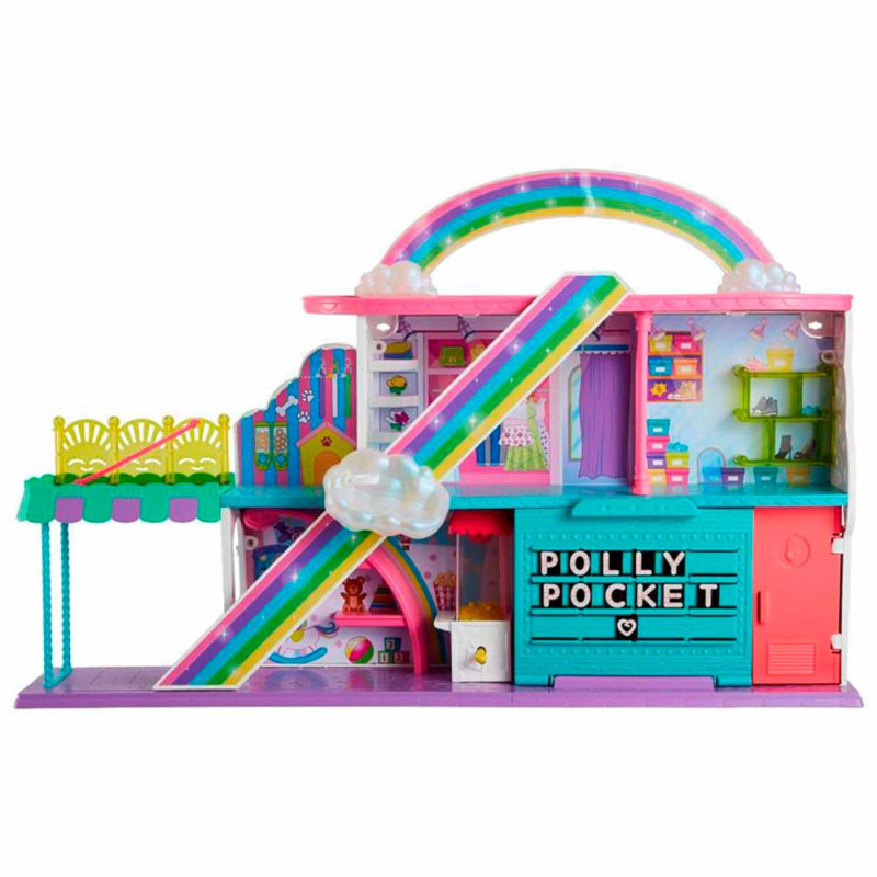 Boneca Polly Pocket Parque Infantil Roda E Surpresa Sorvete