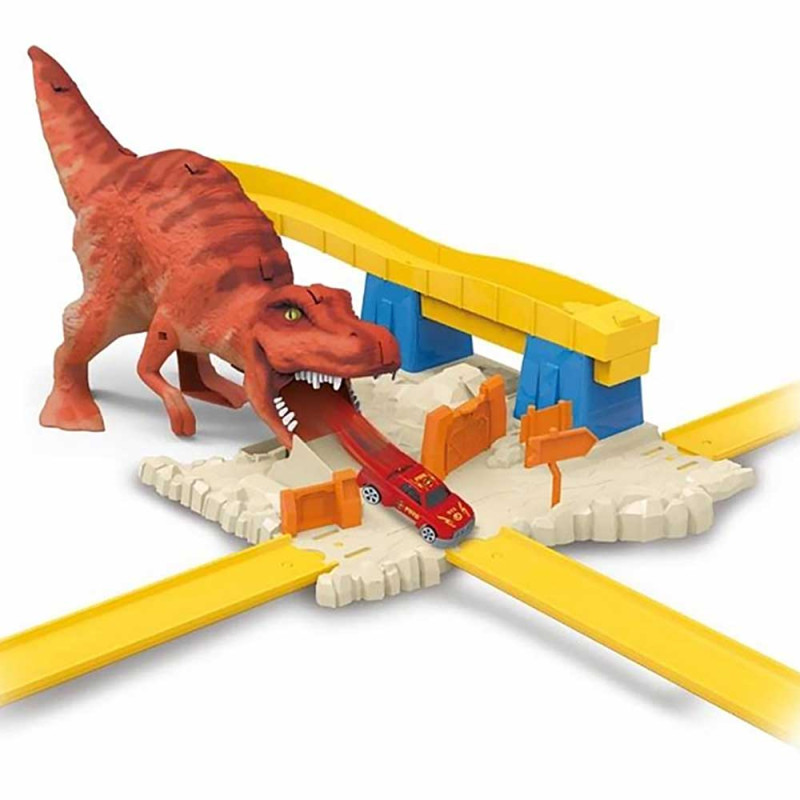 Pista Radical Ataque Do T-rex Hot Wheels Mattel
