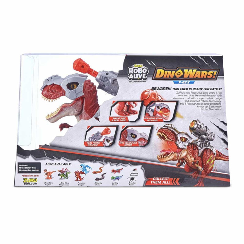 Figura com Movimento e Som - T-Rex Cinza - Robo Alive - Candide -  superlegalbrinquedos