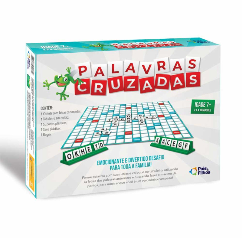 JOGO PALAVRAS CRUZADAS - CARLU - 1047