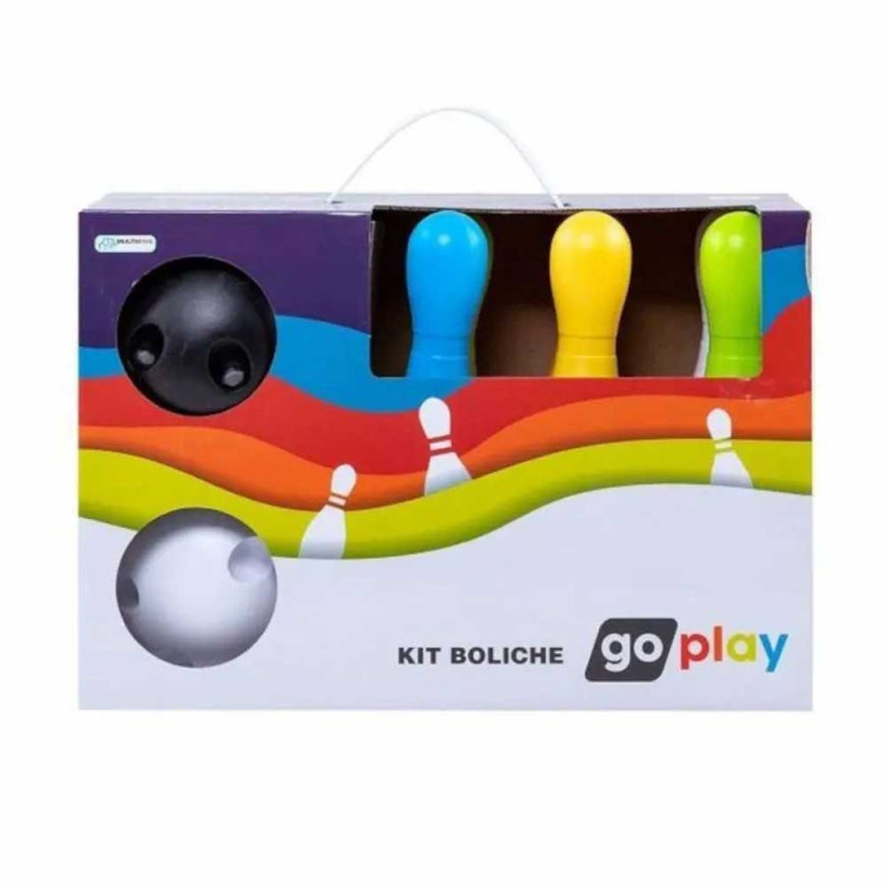 Jogo de Boliche Infantil 6 Pinos e 2 Bolas Toy Master
