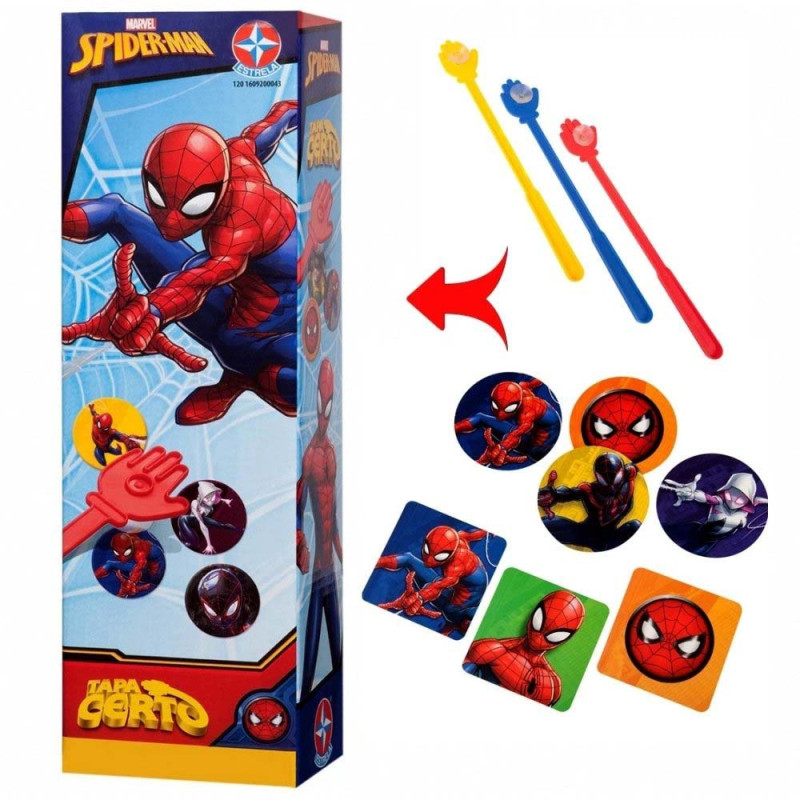 Jogo De Memoria Brinquedo Infantil Homem Aranha