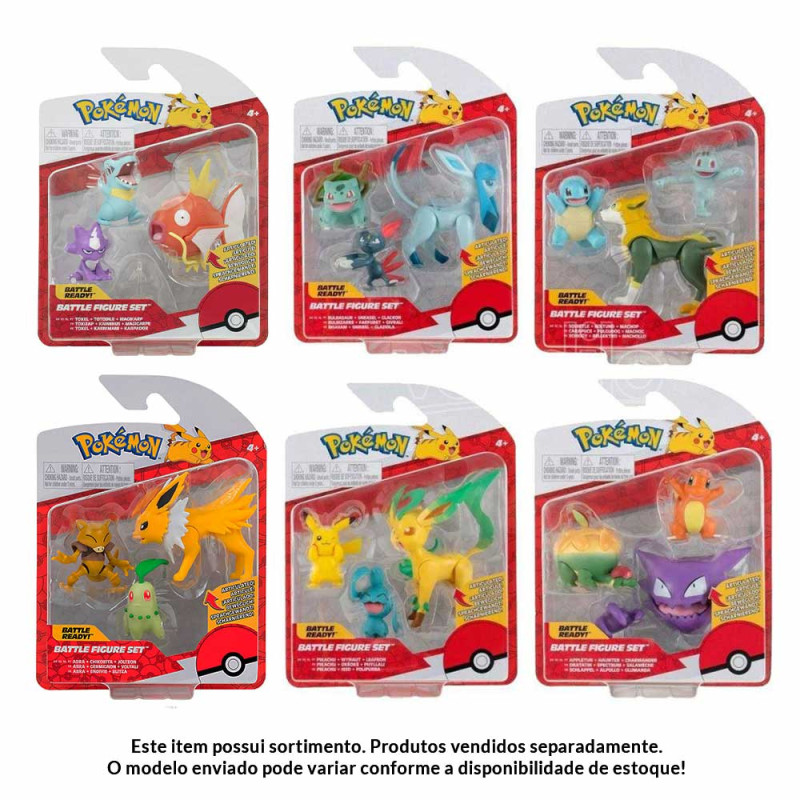 Pokémon Brinquedos e Bonecos Treinadores