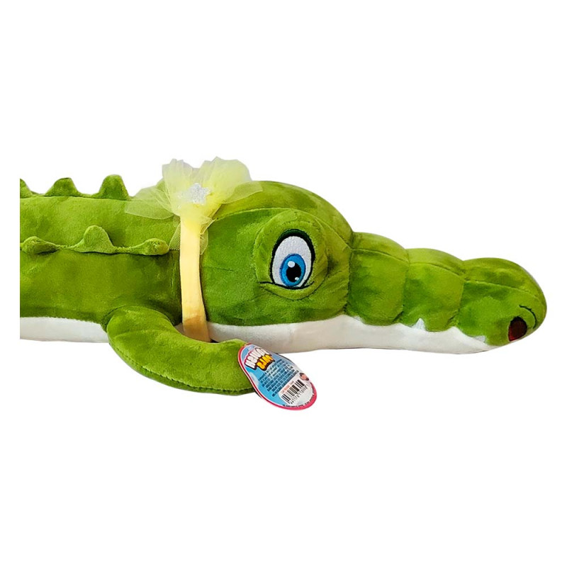 Brinquedo Pelucia Crocodilo Mix Colors The Pets Brasil - Zoolandia