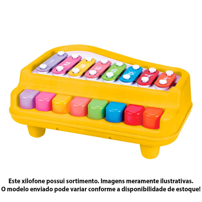 Brinquedo Musical Infantil - Patrulha Canina - Piano Xilofone