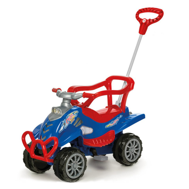 Quadriciclo Infantil Cross Legacy com Capacete de Brinquedo