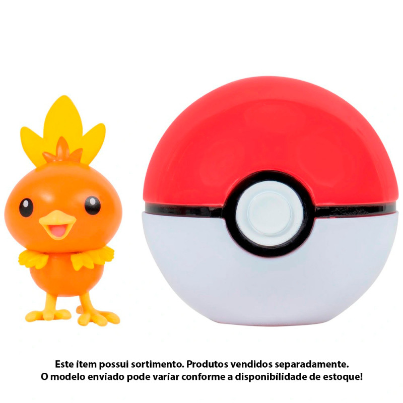 Boneco Pelúcia Pokémon Torchic - Sunny Brinquedos