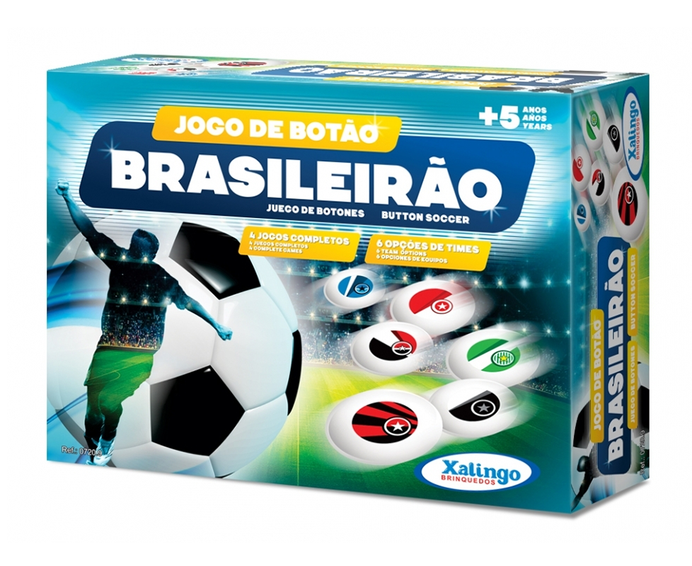 Jogo de Tabuleiro e Futebol de Botão Infantil Estilingol - Carimbras - Botão  para Futebol de Botão - Magazine Luiza