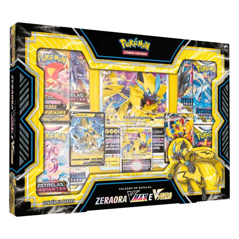 Pokémon Box Coleção Especial Pikachu Vmax - Copag