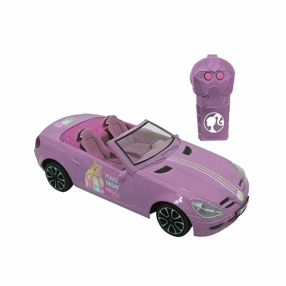 Carro da Barbie Rosa Conversível Para Boneca Barbie - Roma Brinquedos