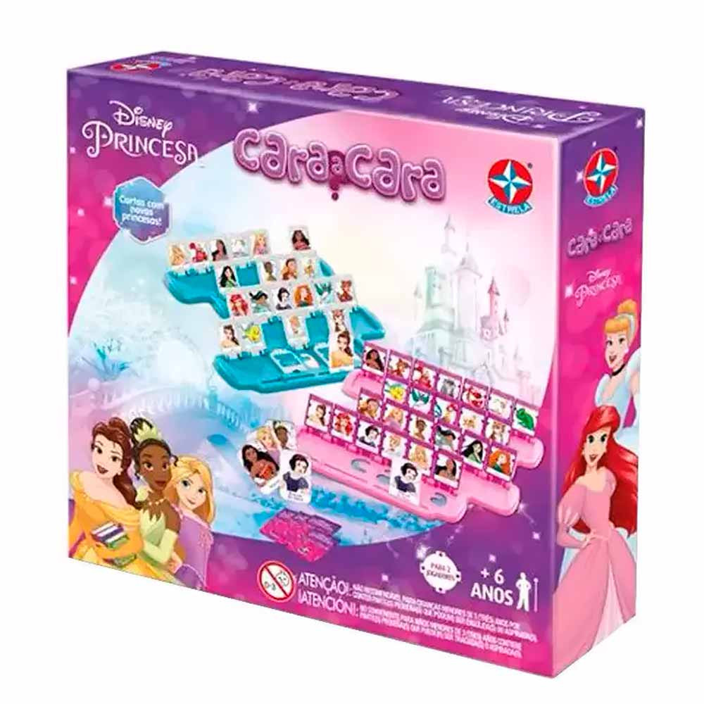 Jogo Infantil Quem Eu Sou Princesas - Disney Princesa - Estrela Brinquedos  no Shoptime