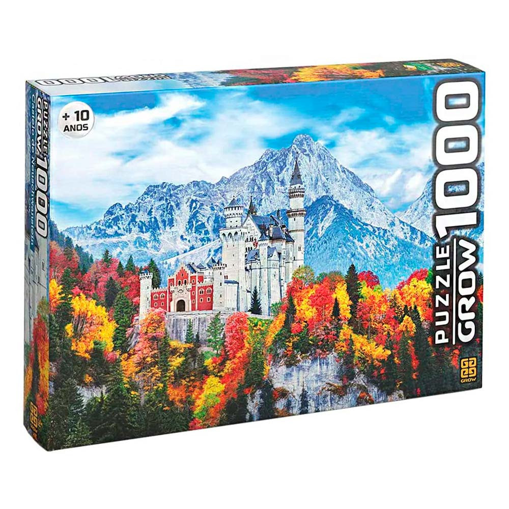 Castelo de Neuschwanstein como um quebra-cabeça 3D Revell 00151 na