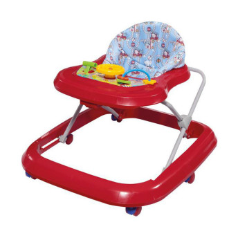 Andador Toy Para Crianças De Até 15kg - Vermelho - Tutti Baby