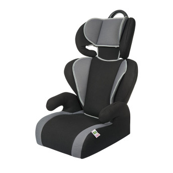 Cadeira Safety & Comfort - Preto e Cinza - Tutti Baby