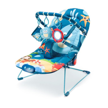 Cadeira de Descanso para Bebês - Até 15 kg - Baleia - Multikids Baby