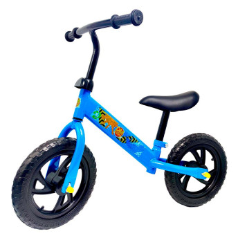 Bicicleta Infantil de Equilíbrio - Aro 12 - DM Radical - Azul - DM Toys