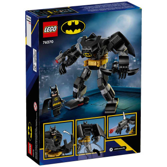 Bloco de Montar – DC  – Armadura do Batman – 140 peças - LEGO