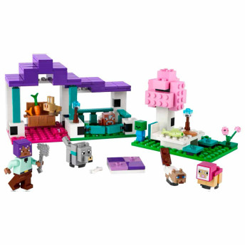 Blocos de Montar - Santuário Animal - 206 peças - LEGO Minecraft