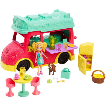 Playset e Mini Boneca - Polly Pocket - Casa do Lago da Polly - Mattel - Ri  Happy