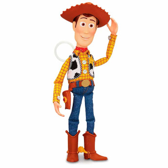 Boneco de Pano Interativo - Disney Toy Story - Woody com Frases - Toyng