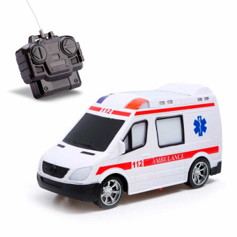 Carrinho de Controle Remoto - City Resgate - Ambulância - Zoop Toys