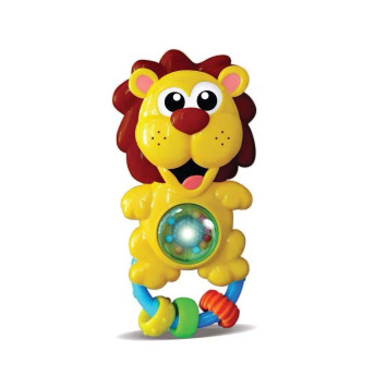 Chocalho Infantil com Luz e Som - Amigo Leãozinho - Zoop Toys