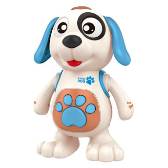 Figura Musical - Dancing Dog - Luz e Som - 21 cm - DM Toys