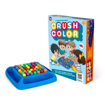 Jogo de Raciocínio - Crush Color - 49 peças - Pakitoys