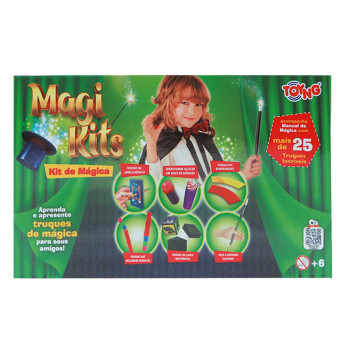 Kit Mágicas Infantil - MagiKits - Caixa Verde - Toyng