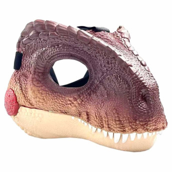 Máscara Infantil - Dino Ataque Furioso - Marrom - Zoop Toys