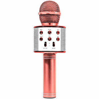 Microfone Bluetooth Infantil - Star Voice Karaokê - Rose - Zoop Toys