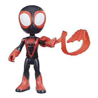 Mini Boneco - 10 cm - Spidey and His Amazing Friends - Miles Morales - Hasbro