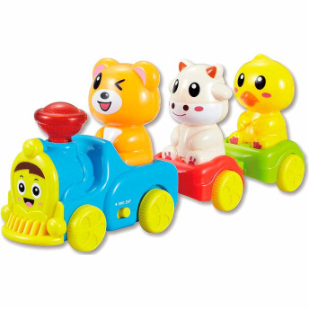 Trenzinho Didático - Sons e Luzes - Trem Bilíngue - Zoop Toys