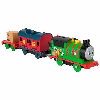 Trenzinho Motorizado - Thomas e seus Amigos - Percy Carteiro - Fisher-Price