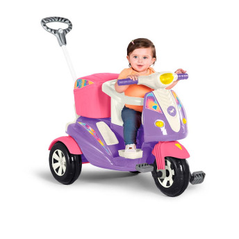 Triciclo Infantil - Aro 5 - Minnie - Rosa - Nathor