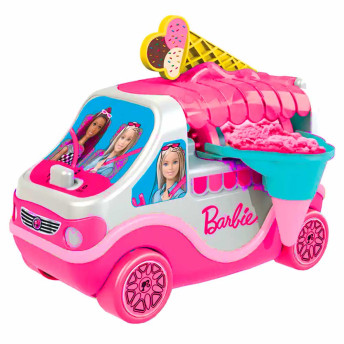 Veículo 2 em 1 - Barbie - Caminhão Faz Sorvete - Fun Divirta-se