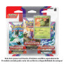 Jogo de Cartas Pokémon - Blister Triplo  - EV - Evoluções em Paldea - Sortido - Copag