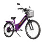 Bicicleta Elétrica - Aro 24 - Duos Confort - 800w 48v 15ah - Violeta - Duos Bikes