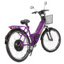 Bicicleta Elétrica - Aro 24 - Duos Confort - 800w 48v 15ah - Violeta - Duos Bikes