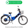 Bicicleta Elétrica - Aro 24 - Street PAM - 800w - Azul - Plug and Move