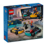 Bloco de Montar - City – Karts e Pilotos de Corrida - 99  peças - LEGO