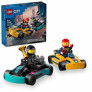 Bloco de Montar - City – Karts e Pilotos de Corrida - 99  peças - LEGO