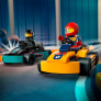 Bloco de Montar - City – Karts e Pilotos de Corrida - 99  peças - LEGO