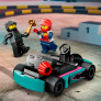 Bloco de Montar - City – Karts e Pilotos de Corrida - 99  peças - LEGO