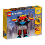 Bloco de Montar - Creator 3 em 1 – Super Robo - 159  peças - LEGO