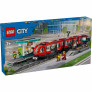 Bloco de Montar – CITY – Bonde e Estacao do Centro da Cidade - 811  peças - LEGO